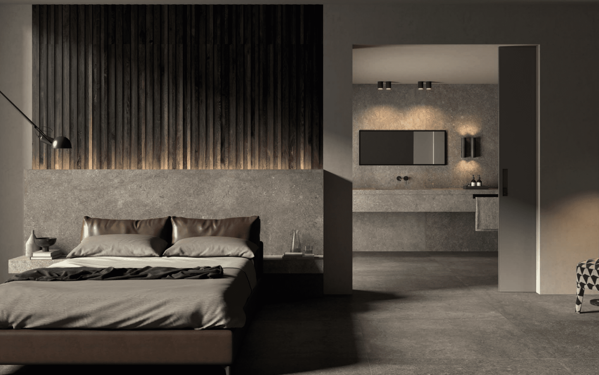Taupe Elegance Nat 120x120 cm